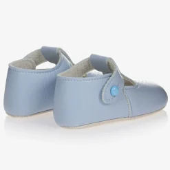 Pale Blue Pre-Walker Shoes