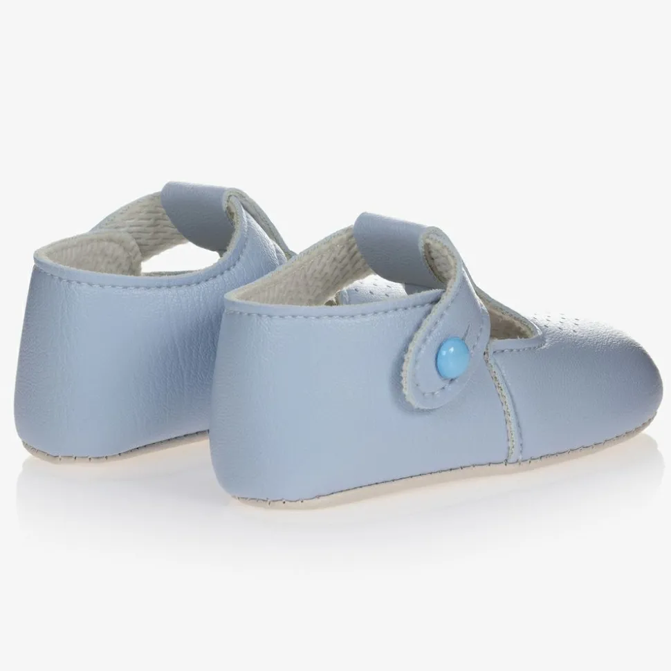 Pale Blue Pre-Walker Shoes