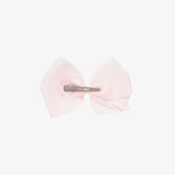 Pale Pink Bow Hair Clip (12cm)