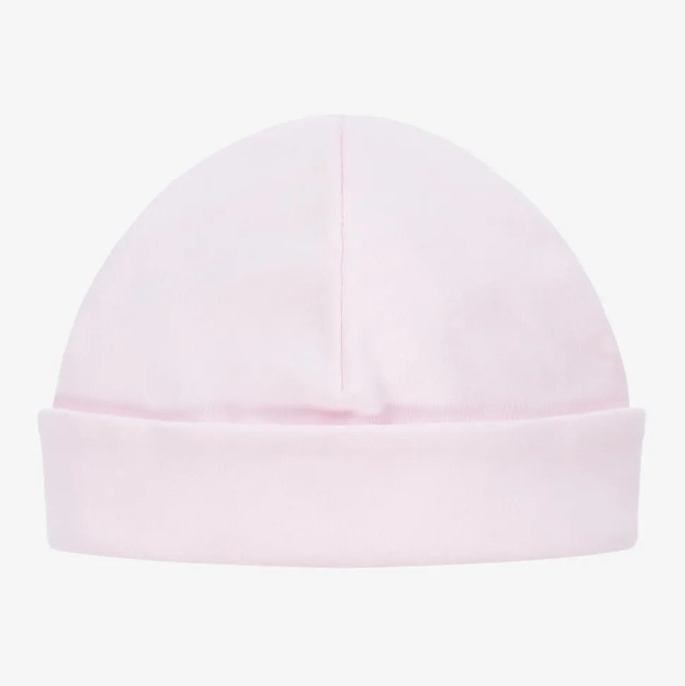 Pale Pink Cotton Baby Hat