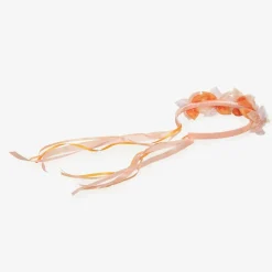 Peach Pink Floral Garland