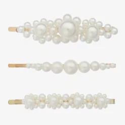 Pearl Hair Clips (3 Pack)