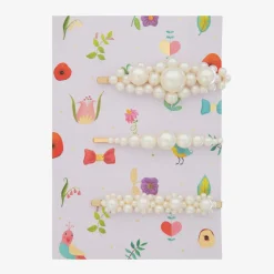 Pearl Hair Clips (3 Pack)