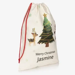 Personalised Reindeer Christmas Sack (64cm)