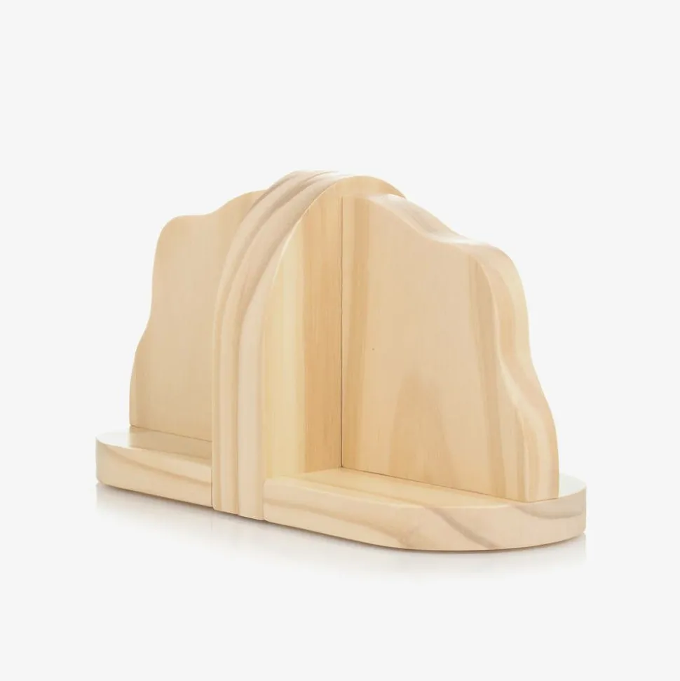 Peter Rabbit Wooden Bookends (14cm)