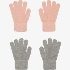 Pink & Grey Gloves (2 Pack)