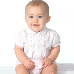 Pink & White Buster Suit