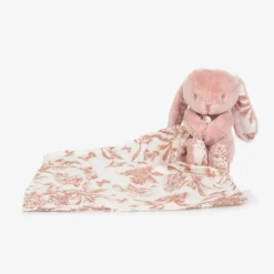 Pink Augustin the Rabbit Baby Comforter (25cm)