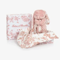 Pink Augustin the Rabbit Baby Comforter (25cm)