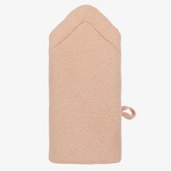 Pink Bouclé Fleece Bear Nest (64cm)