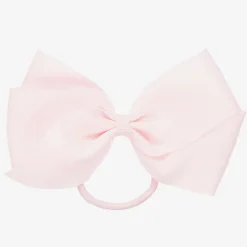 Pink Bow Hair Elastic (12cm)