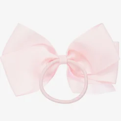 Pink Bow Hair Elastic (12cm)