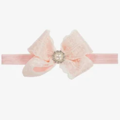 Pink Bow Headband (11cm)