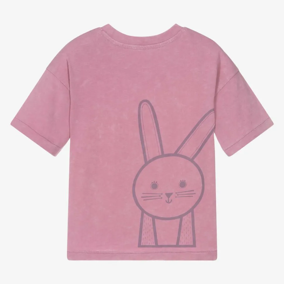 Pink Bunny Organic Cotton T-Shirt