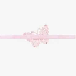 Pink Butterfly Headband (7cm)