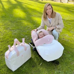Pink Car Seat Baby Nest (75cm)