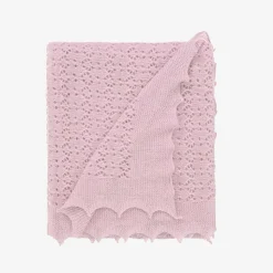 Pink Cashmere Shawl (122cm)