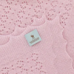 Pink Cashmere Shawl (122cm)