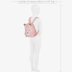 Pink Cat Backpack (27cm)