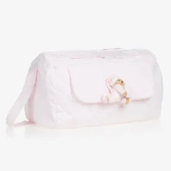 Pink Cotton Baby Changing Bag (44cm)