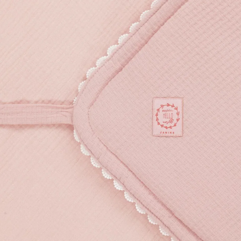 Pink Cotton Basket Weave Nest