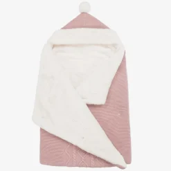 Pink Cotton Knit Baby Nest (75cm)