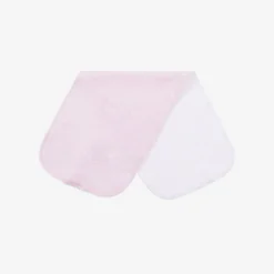 Pink Crescent Moonlight Pima Cotton Burp Cloth (48cm)