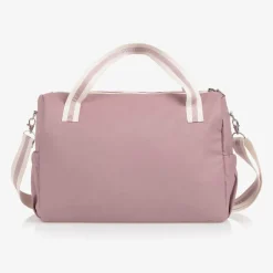 Pink Faux Leather Changing Bag (36cm)