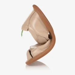 Pink Leather Baby Sandals