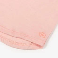 Pink Merino Wool Vest Top