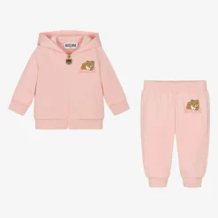 Pink Organic Cotton Tracksuit