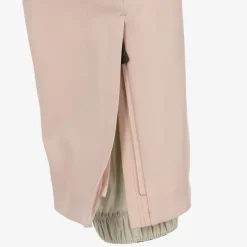 Pink Padded Ski Salopettes