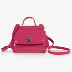 Pink Patent Leather Sicily Bag (14cm)