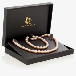 Pink Pearl Jewellery Set