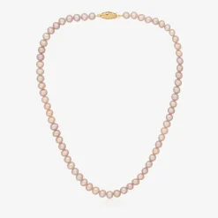 Pink Pearl Necklace (36cm)