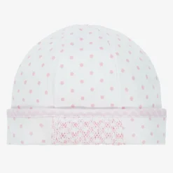 Pink Pima Cotton Baby Hat
