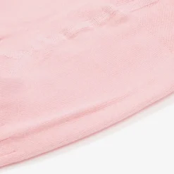 Pink Ribbed Cotton Baby Tights