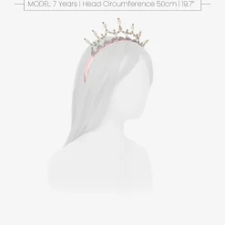 Pink, Silver & Pearl Crown