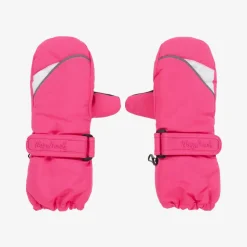 Pink Ski Mittens