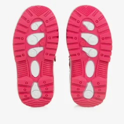 Pink Snowflake Snow Boots