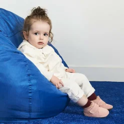 Pink Suede Leather First Walker Shoes