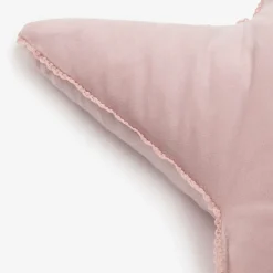 Pink Velvet Star Decorative Pillow (57cm)