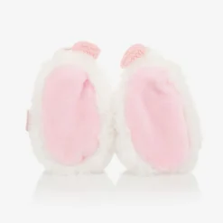 Plush Rattle Baby Slippers