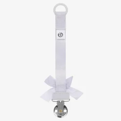 Purple Bow Dummy Clip