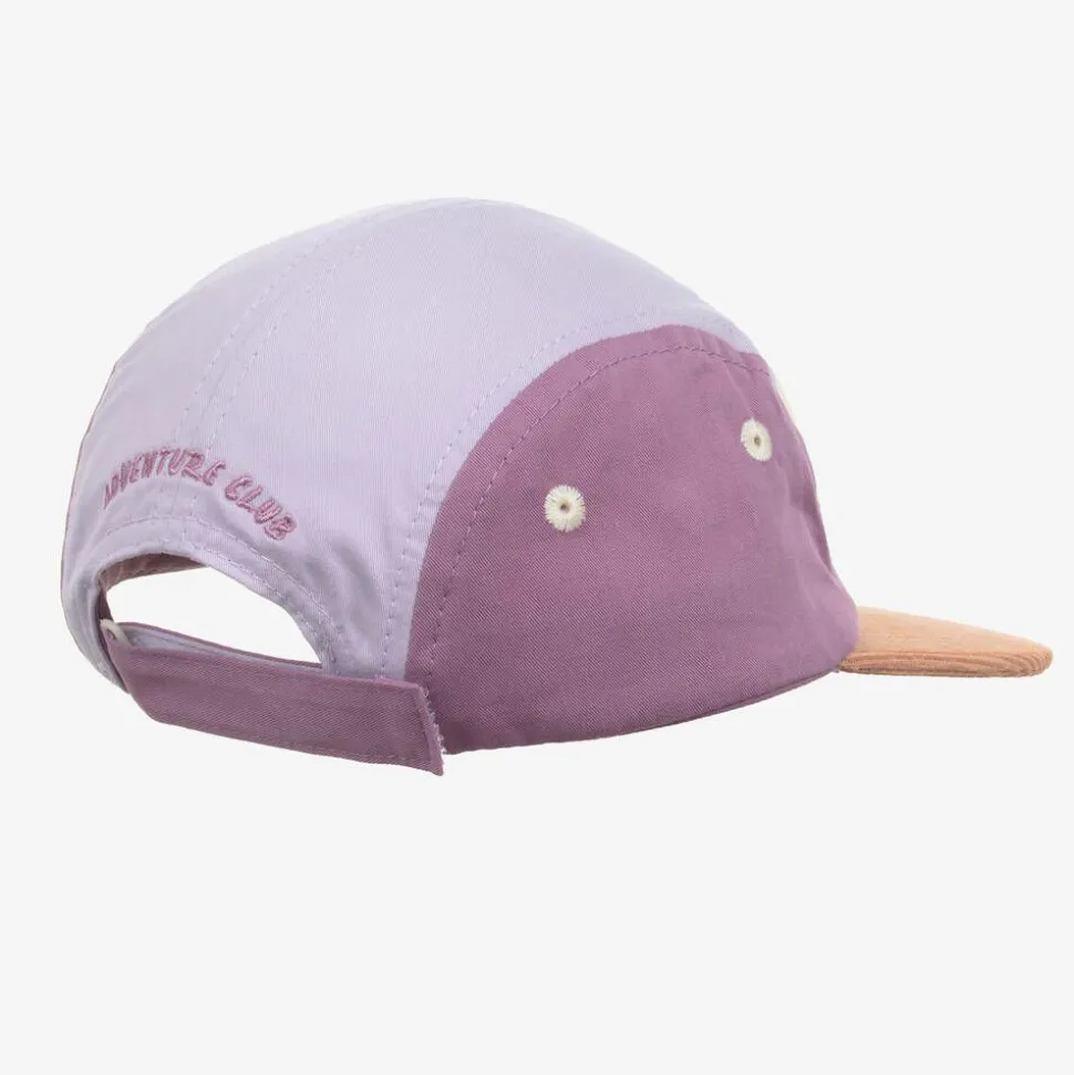 Purple Cotton Cap