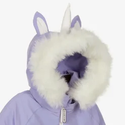 Purple Sparkle The Unicorn Snowsuit