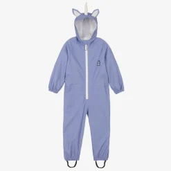 Purple Sparkle The Unicorn Rainsuit