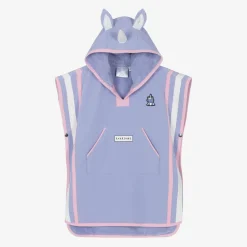 Purple Sparkle The Unicorn Poncho Towel