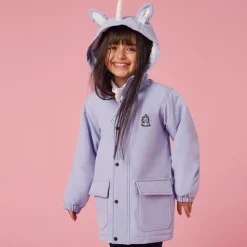 Purple Sparkle The Unicorn Waterproof Coat