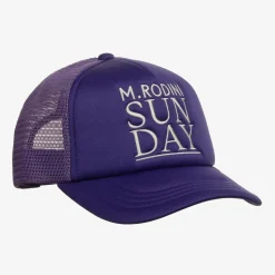Purple Sunday Cap
